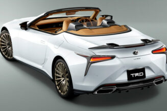 TRD ra mắt các chi tiết nâng cấp ngoại thất cho Lexus LC