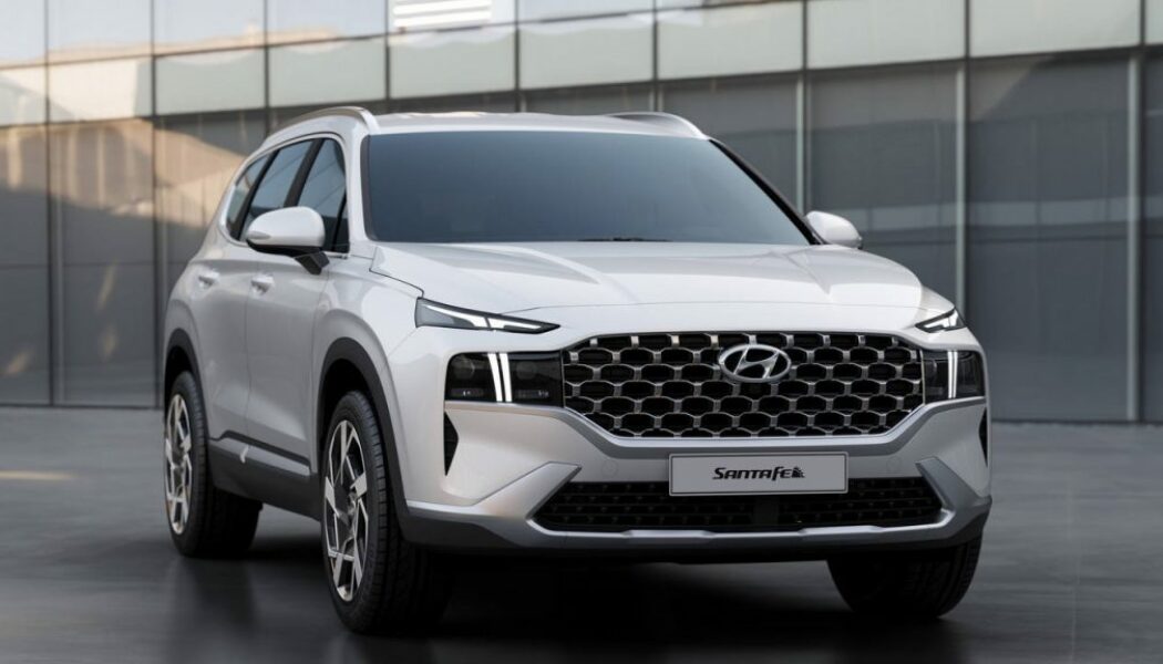 Diện mạo mới của Hyundai Santa Fe 2021