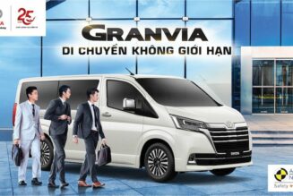 MPV cao cấp Toyota Granvia bán chính hãng tại Việt Nam với giá hơn 3 tỷ đồng