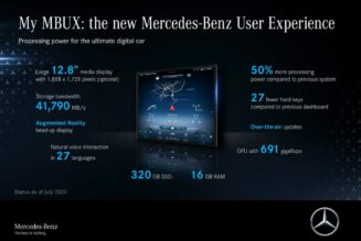 Mercedes-Benz giới thiệu hệ thống thông tin giải trí sẽ có mặt trên S-Class mới