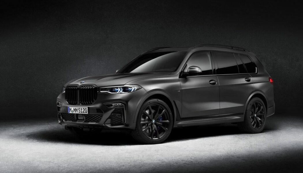 BMW X7 2021 xuất hiện với  diện mạo “hầm hố” trong phiên bản Dark Shadow Edition