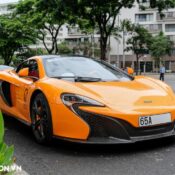 Ngắm nhìn vẻ đẹp siêu xe McLaren 650S Spider của người chơi xe tại Cần Thơ