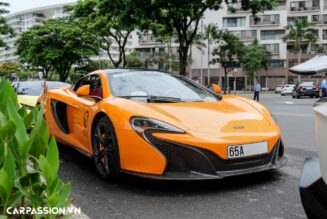 Ngắm nhìn vẻ đẹp siêu xe McLaren 650S Spider của người chơi xe tại Cần Thơ