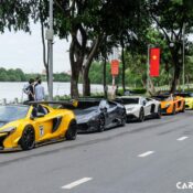 Cận cảnh dàn siêu xe tham gia hành trình tri ân khách hàng của VOV Super Cars