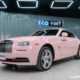 Rolls-Royce Wraith “lột xác” với lớp decal hồng nữ tính tại Sài Gòn