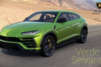 Lamborghini tiếp tục tung ra màu sơn mới cho siêu SUV Urus