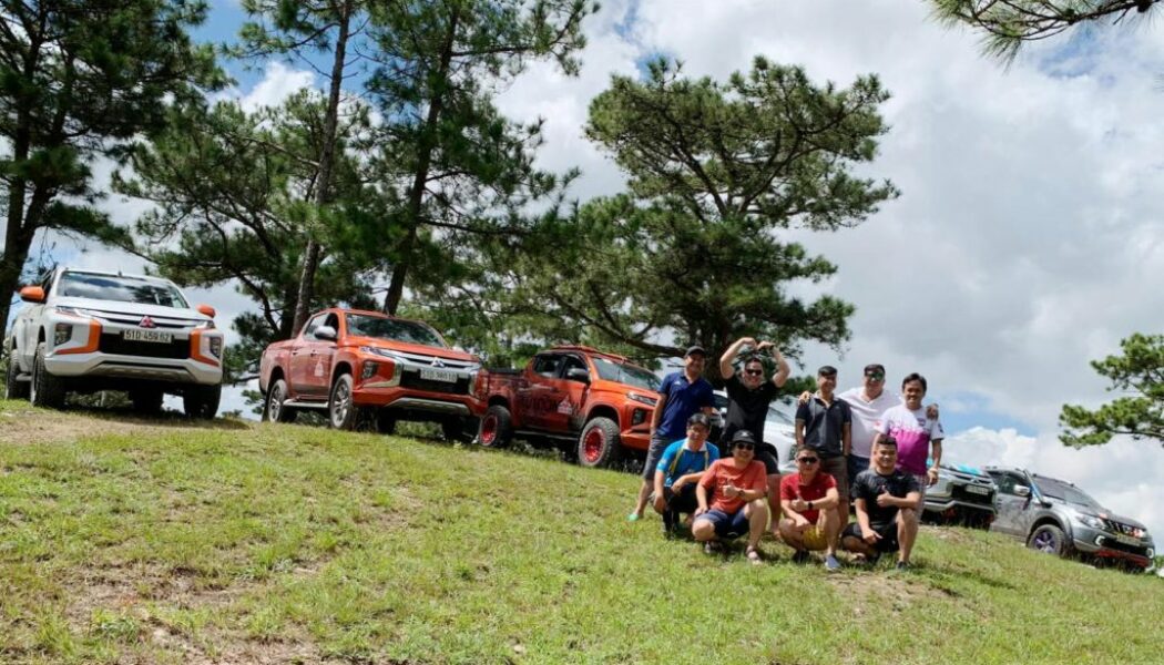 Hành trình đầu tiên của CLB Mitsubishi Adventure Club chinh phục Đồi Cỏ hồng tại Đà Lạt