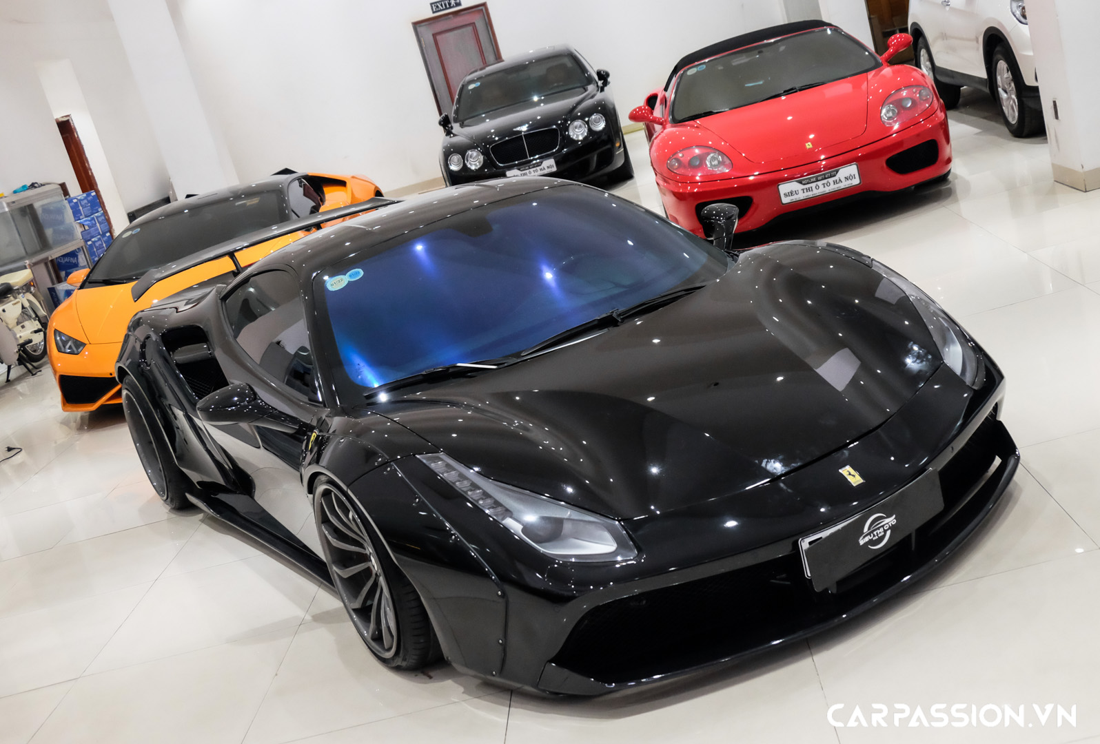 Discover the package of Liberty Walk over 3 - on Ferrari 488 GTB