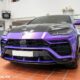 Diện kiến Lamborghini Urus độ Mansory khoác áo tím lạ lẫm