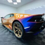 Ngắm chiếc Lamborghini Huracán EVO với màu sơn cá nhân hóa độc đáo