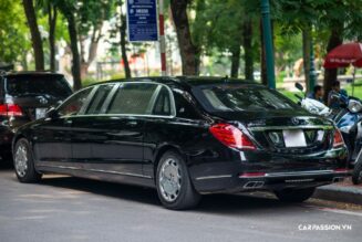 Chiêm ngưỡng Mercedes-Maybach S600 Pullman “hàng hiếm” tại Việt Nam