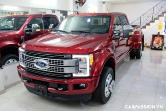 Có gì bên trong “khủng long” Ford F-450 Super Duty Platinum  tại Sài Gòn ?