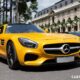 Bắt gặp “hàng hiếm” Mercedes-AMG GT S màu vàng Solar Beam Yellow trên đường phố