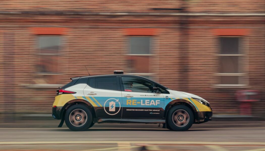 Nissan giới thiệu concept xe cứu hộ Re-Leaf độc đáo