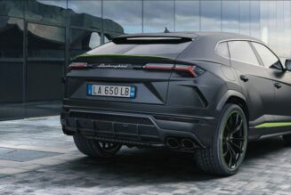 Siêu SUV Lamborghini Urus hầm hố hơn với gói màu sơn Graphite Capsule