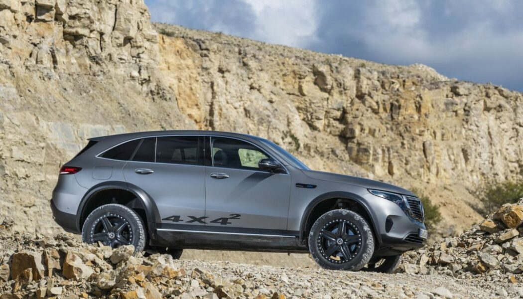 Khám phá xe off-road chạy điện Mercedes-Benz EQC 4×4²