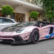 Chiêm ngưỡng Lamborghini Aventador Liberty Walk với lớp áo “Thủy thủ mặt trăng” độc đáo