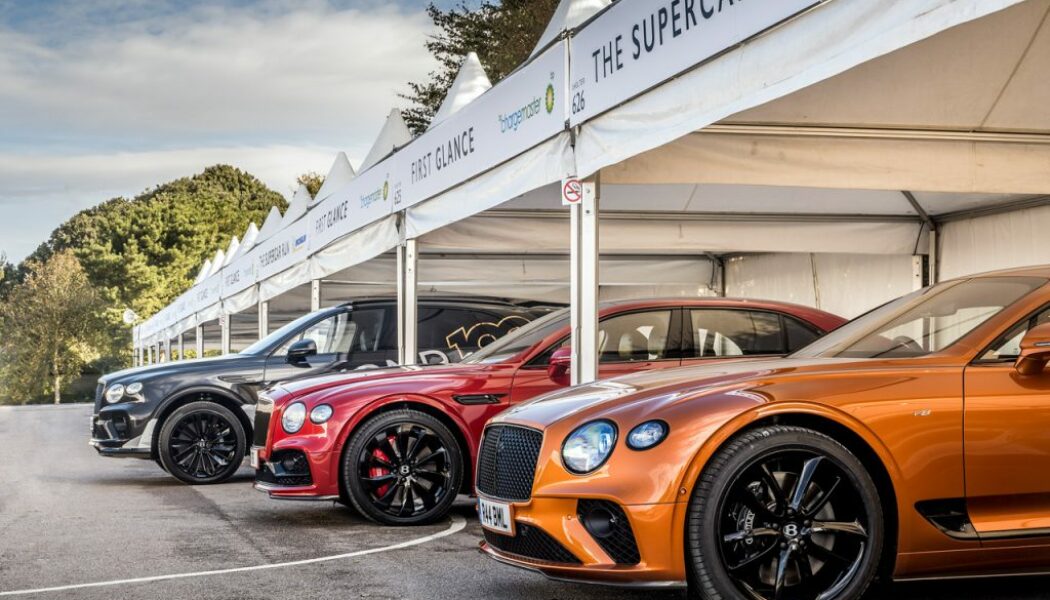 Chiêm ngưỡng “bộ ba” Bentley nổi bật trưng bày tại sự kiện Goodwood 2020