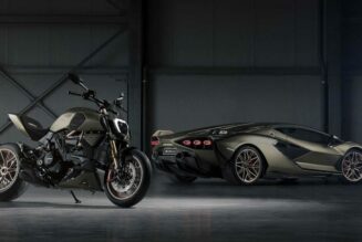 Ducati và Lamborghini ra mắt bản đặc biệt của Diavel 1260 S