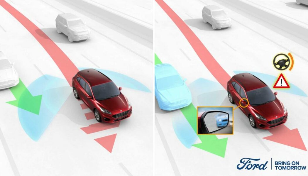 Ford giới thiệu công nghệ giám sát điểm mù chủ động mới