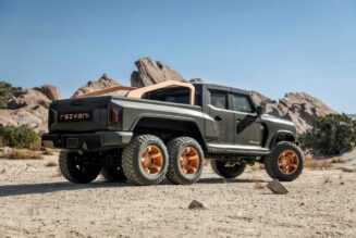 Rezvani ra mắt siêu bán tải Hercules 6×6 mạnh 1.300 mã lực