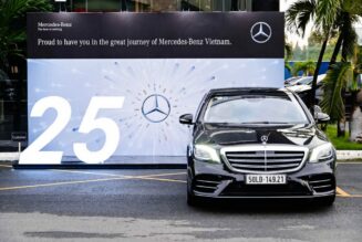 Mercedes-Benz Việt Nam kỷ niệm 25 năm thành lập