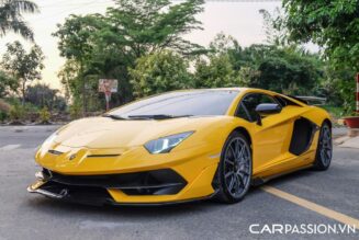 “Siêu phẩm” Lamborghini Aventador SVJ thứ hai tại Việt Nam độ ống xả Brooke Race trị giá 300 triệu Đồng