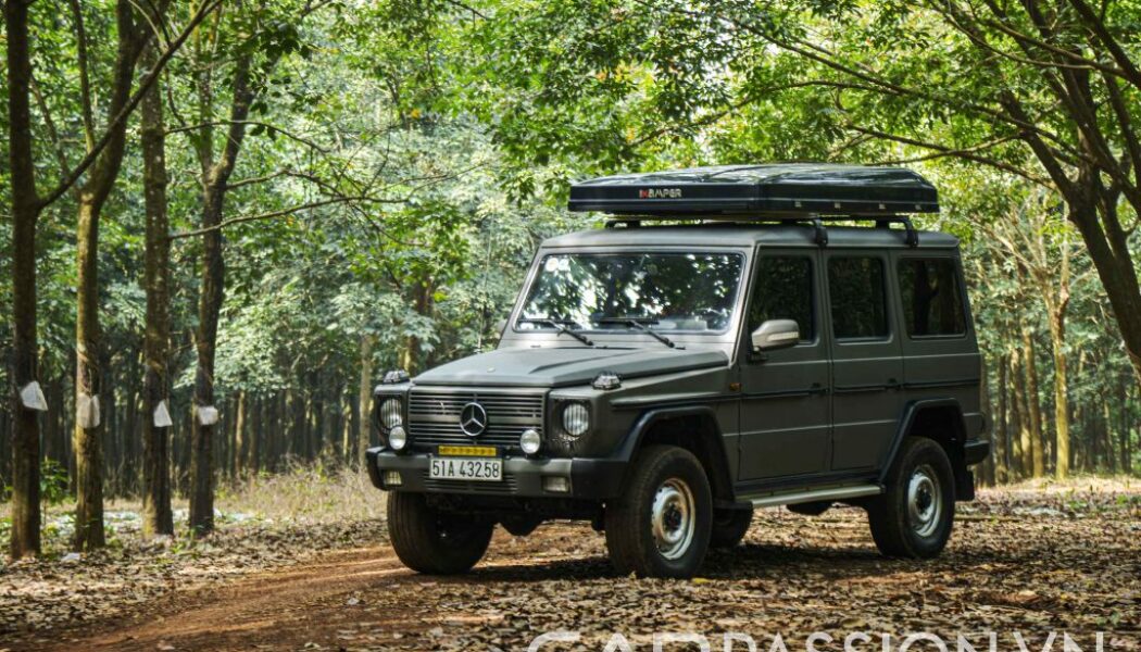 Đánh giá Mercedes-Benz G-Class 24 tuổi: “Xe tăng tốc 0-100km/h tính bằng phút”