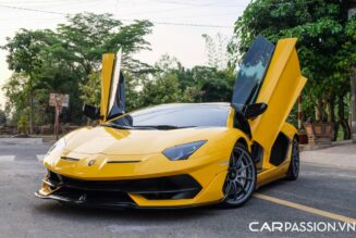 Chiêm ngưỡng Lamborghini Aventador SVJ – “Cực phẩm” đường đua lăn bánh trên phố Việt