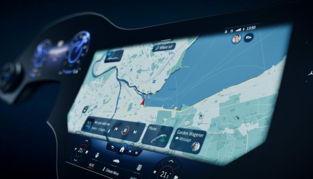Mercedes-Benz hé lộ “siêu màn hình” MBUX Hyperscreen mới cùng công nghệ AI