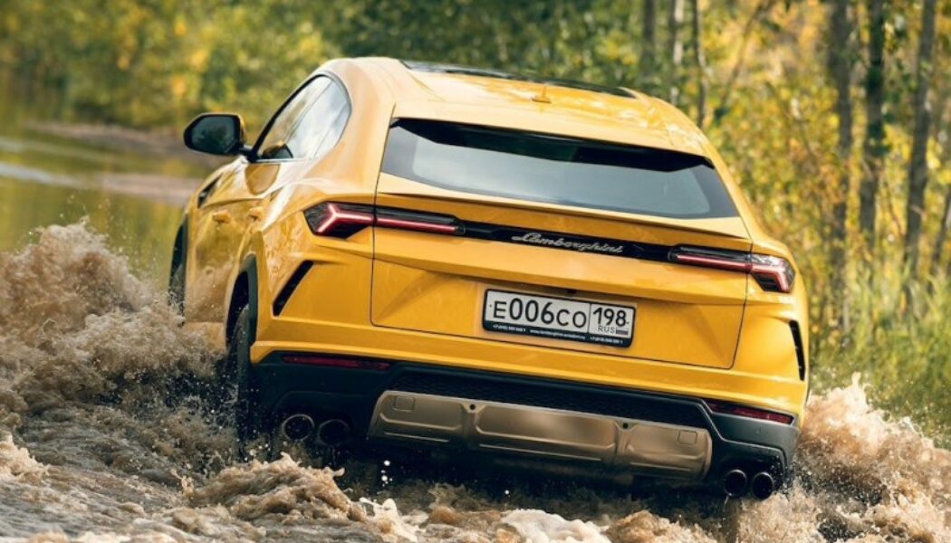 Lamborghini Urus chinh phục địa hình rừng núi tại Nga