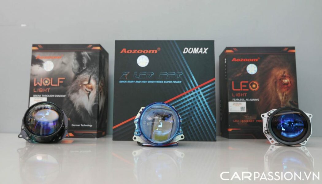 Aozoom X-Led Pro Domax – giải pháp “độ đèn” bi-LED hiệu quả cho VinFast Fadil
