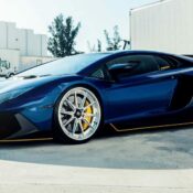 Lamborghini Aventador SV với trang bị mâm Vossen 3 mảnh lạ mắt