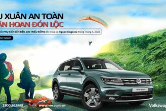 Volkswagen tặng gói phụ kiện 100 triệu cho khách mua xe Tiguan Elegance