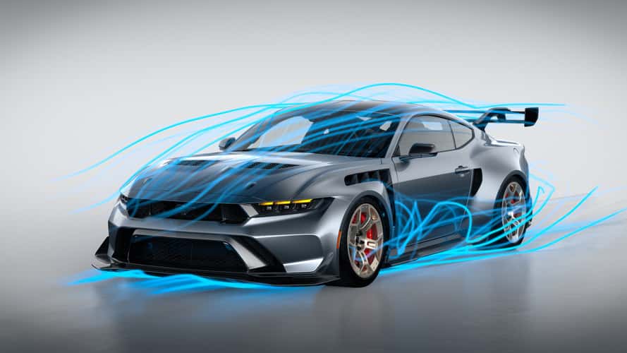 Công nghệ Drag Reduction System - DRS Mustang GTD
