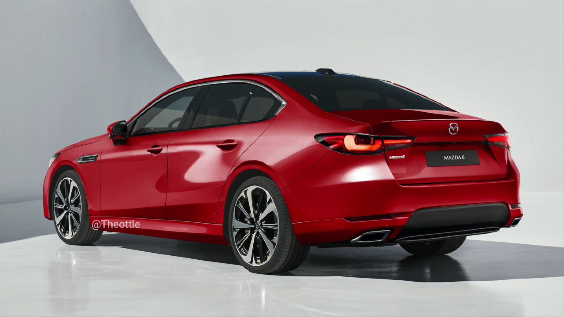 Lộ diện bản phác thảo Mazda6 thế hệ mới lịch lãm hơn hẳn bản hiện tại