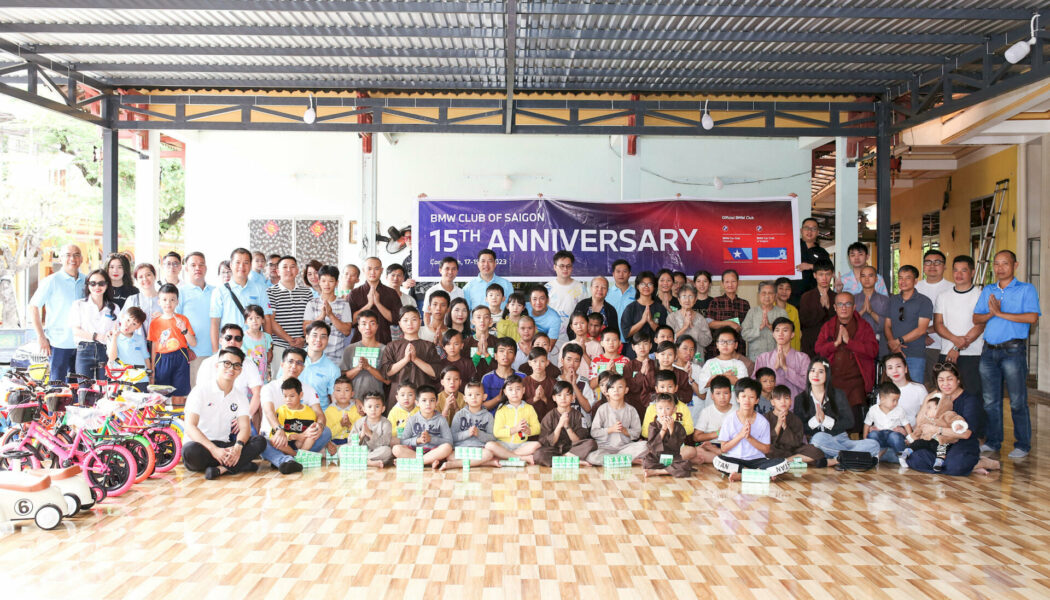 BMW Club Sài Gòn tổ chức sinh nhật lần thứ 15 với các hoạt động từ thiện ý nghĩa