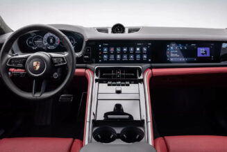 Porsche Panamera 2024 có nội thất mới, giống xe điện Taycan
