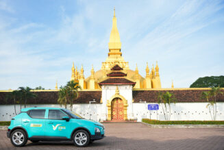 Ngắm trước dàn taxi điện Xanh SM sắp lăn bánh tại Lào