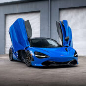 McLaren 720S Spider phô diễn vẻ đẹp với tông xanh-đen ấn tượng và mâm Strasse