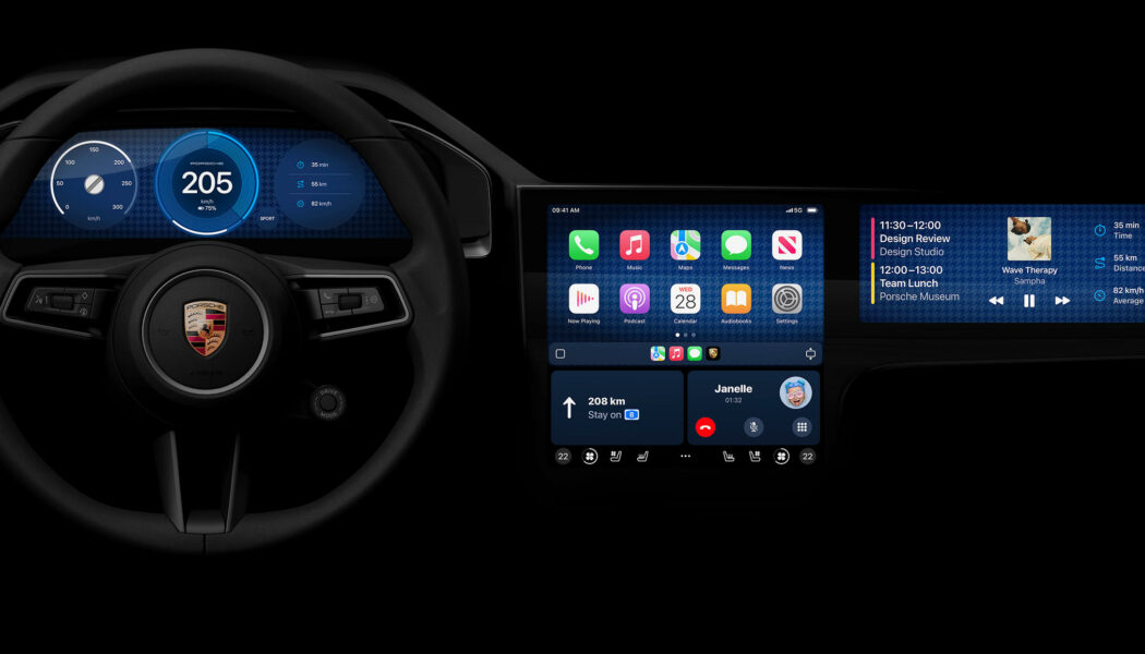 Những tính năng đặc sắc của Apple CarPlay thế hệ mới trên Porsche và Aston Martin