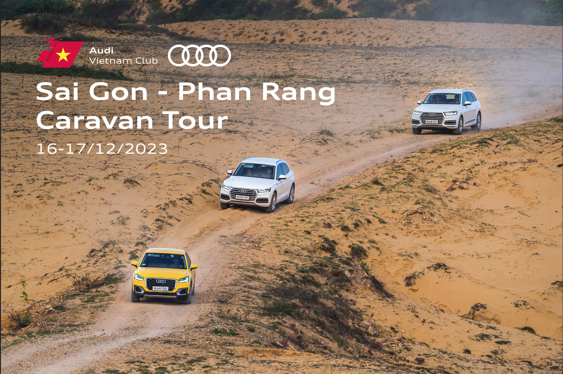 Audi Việt Nam Club khởi động caravan Saigon - Phan Rang 
