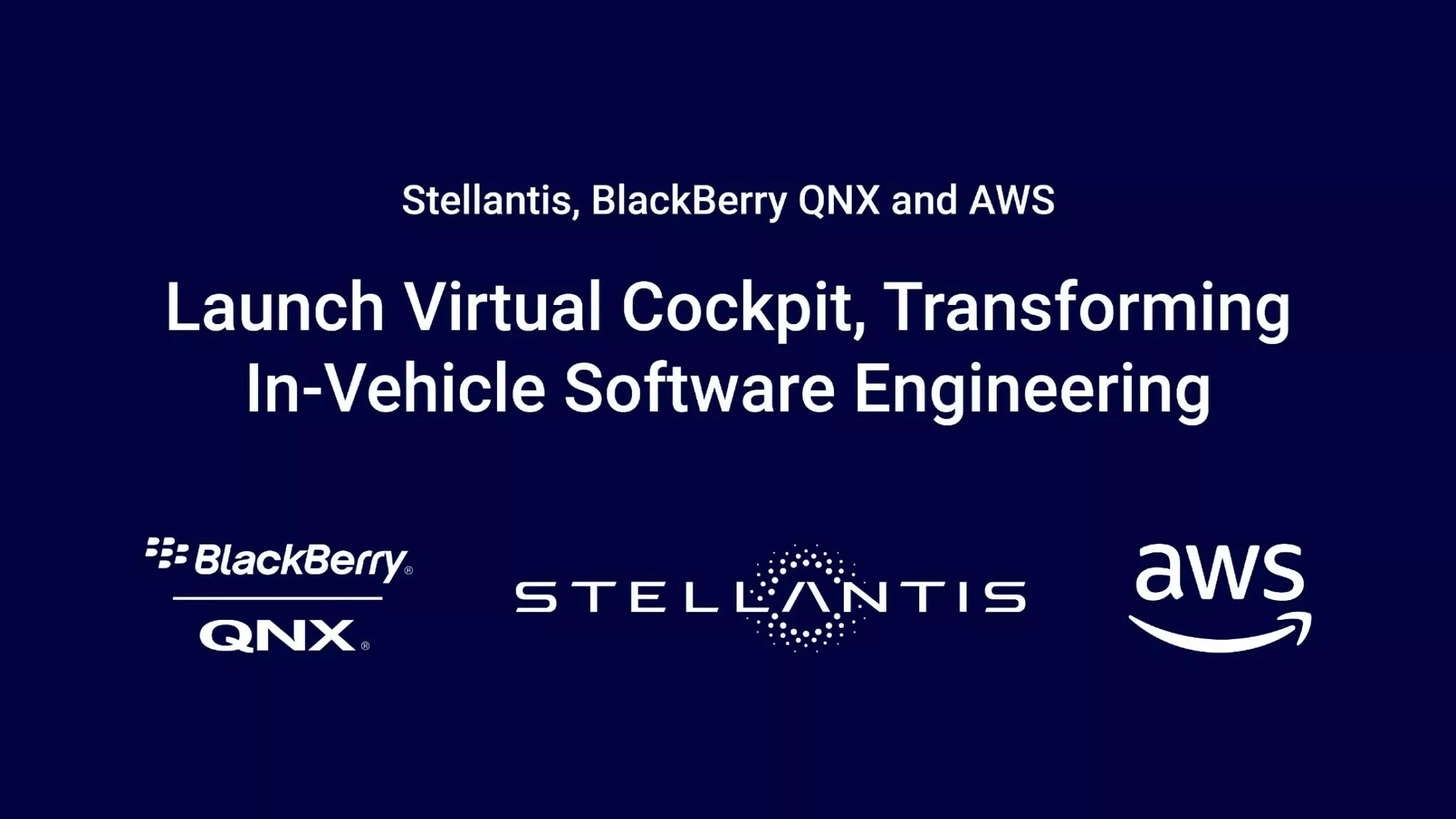 Stellantis sử dụng phần mềm BlackBerry QNX nhằm giảm thời gian phát triển buồng lái ảo