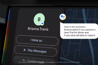 Android Auto dùng AI giúp trả lời tin nhắn khi đang lái xe