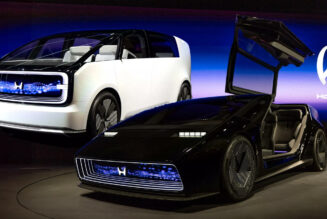 Bộ đôi concept xe điện Honda Saloon và Honda Space-Hub ra mắt tại CES 2024