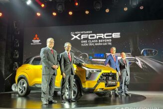 Mitsubishi XFORCE ra mắt với 4 phiên bản, giá từ 620 triệu đồng
