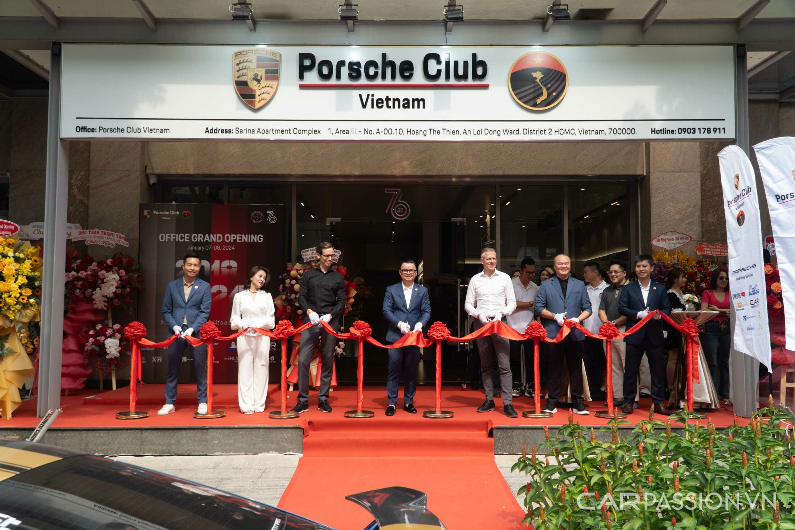 Porsche Club Vietnam khai trương văn phòng và triển khai 40 hoạt động trong năm 2024