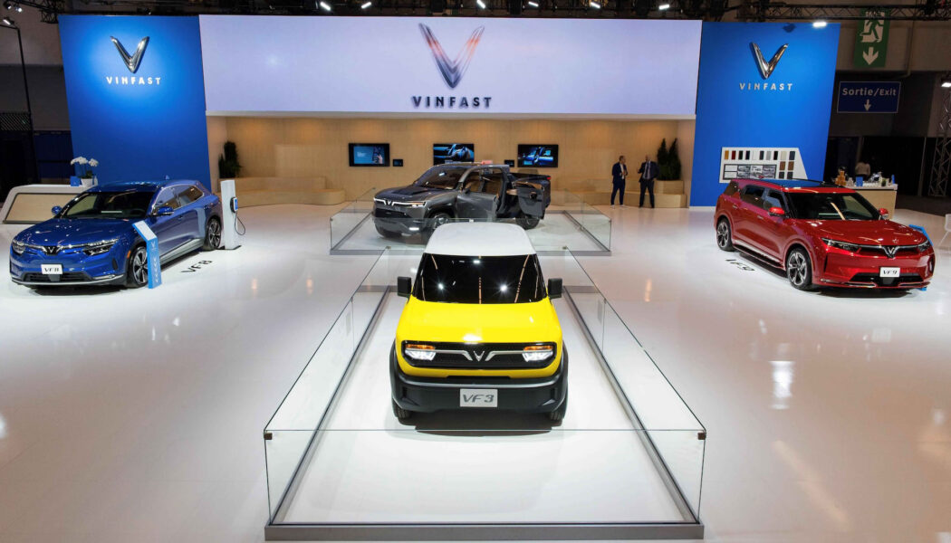 VinFast lần đầu tiên giới thiệu mẫu xe VF 3 và VF Wild tại Canada