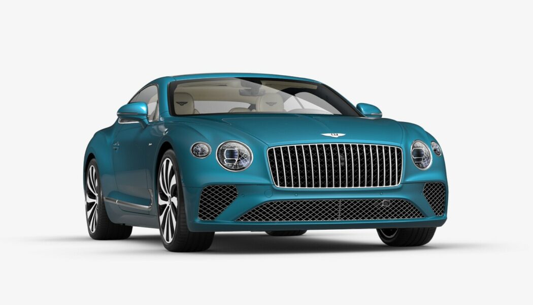 Bentley màu Topaz Blue – Xu hướng màu sơn dành cho xe siêu sang năm 2024