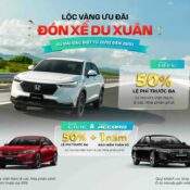 Honda City, Civic, CR-V ưu đãi lệ phí trước bạ và hỗ trợ tiền mặt khi mua xe tháng 2/2024